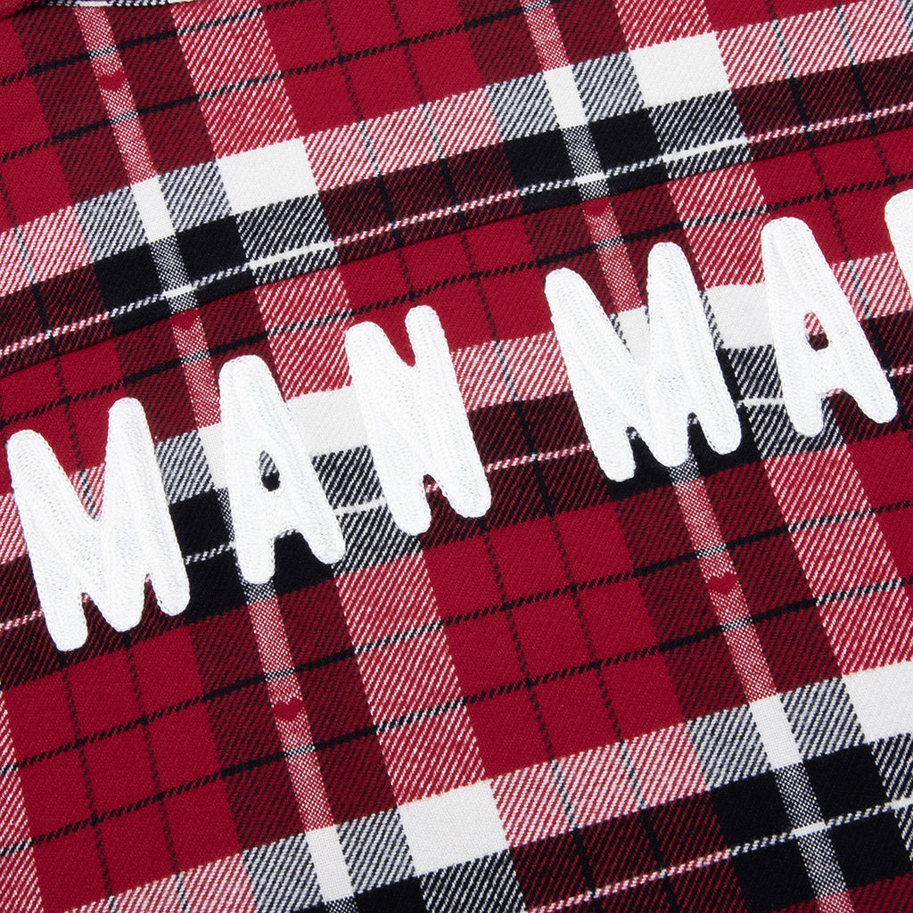 FLANNEL CHECK SHIRT - RED - 4
