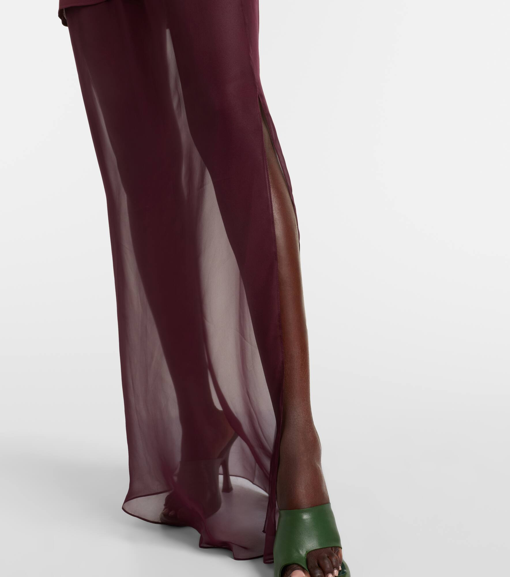 Davina draped maxi dress - 6