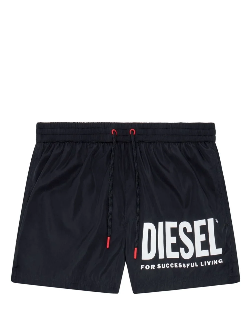 logo-print swim shorts - 1