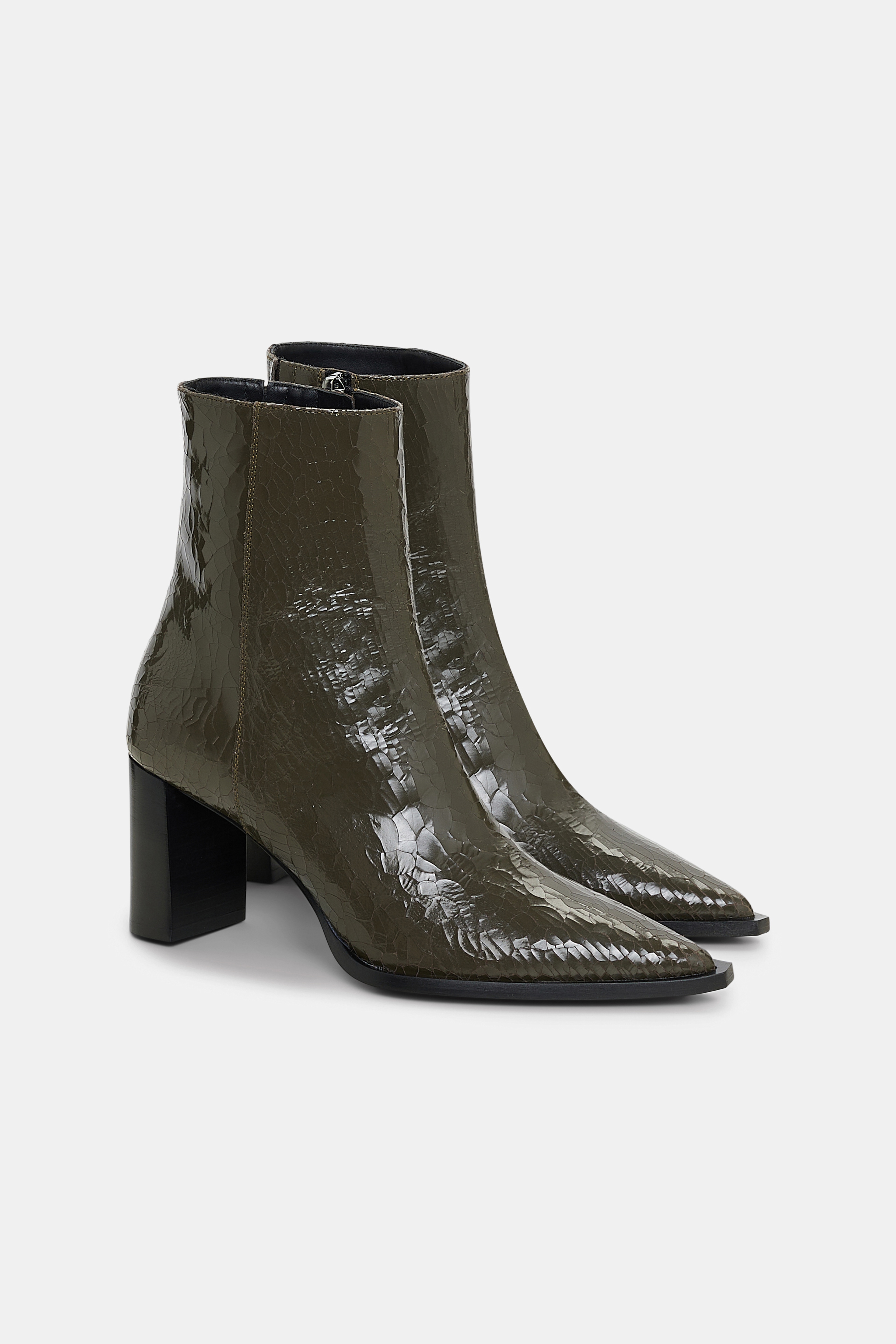 CRACKLE EDGINESS bootie - 3