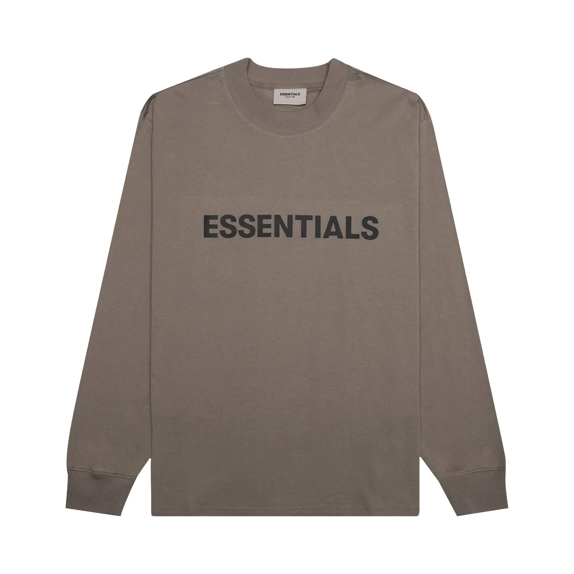 Fear of God Essentials Long-Sleeve Tee 'Taupe' - 1