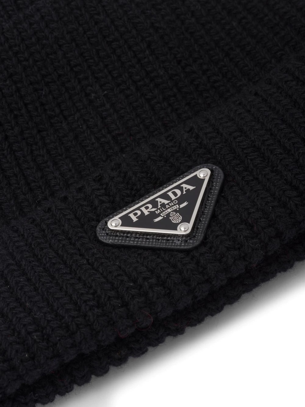 triangle-logo beanie - 2