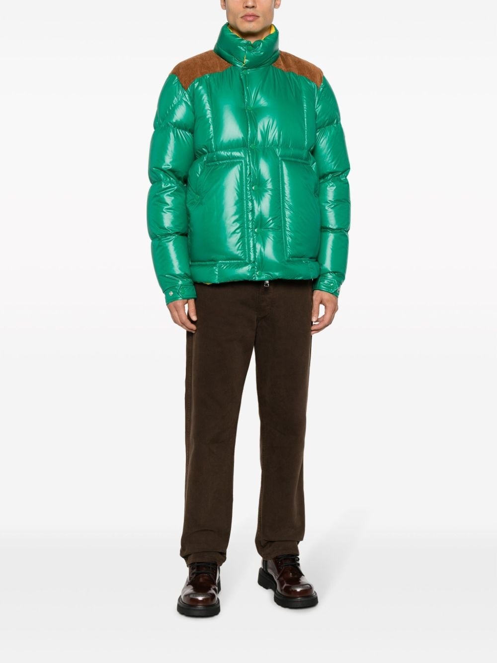 Ain panelled puffer jacket - 2
