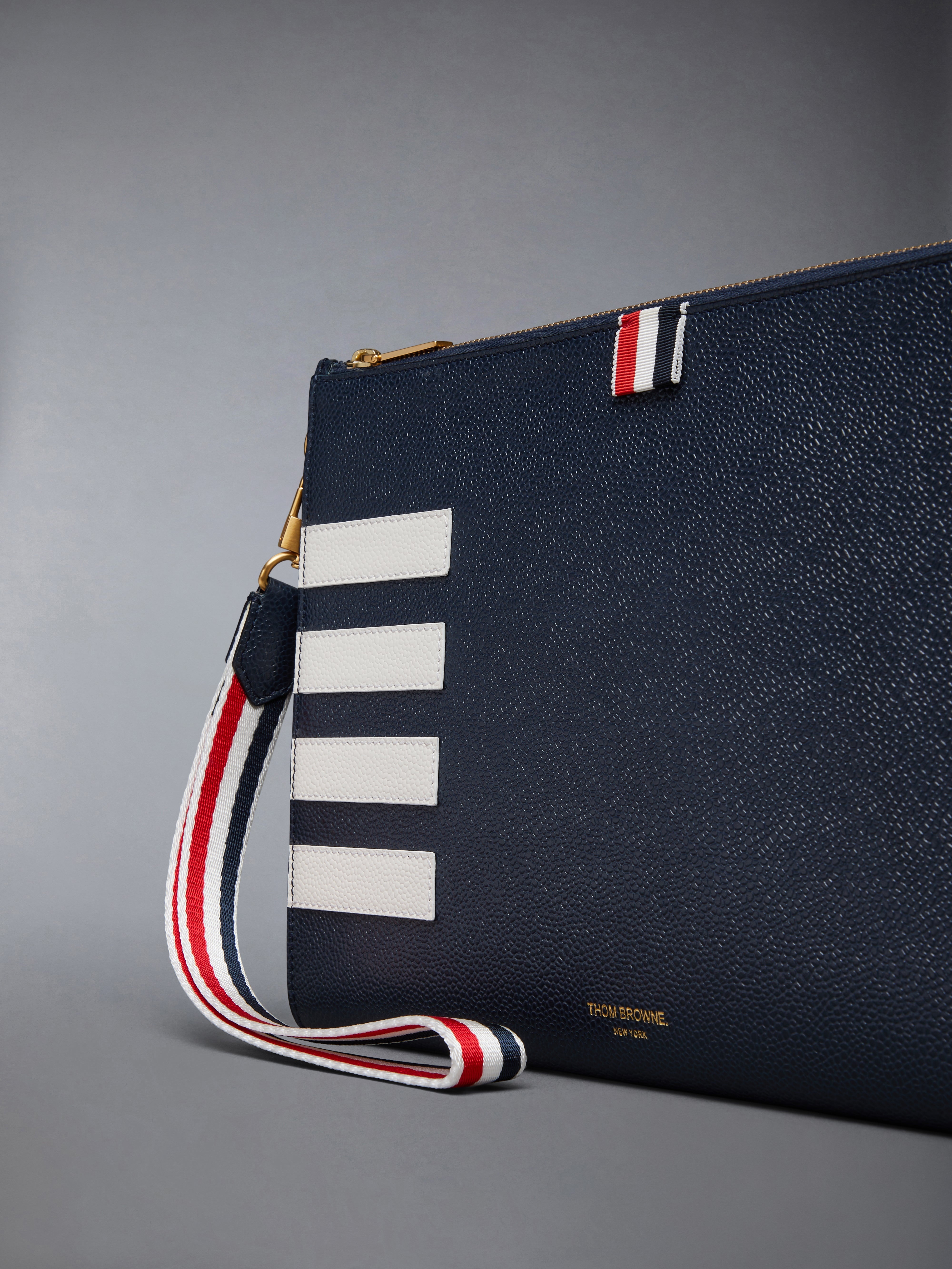 PEBBLE GRAIN 4-BAR GUSSET FOLIO - 3