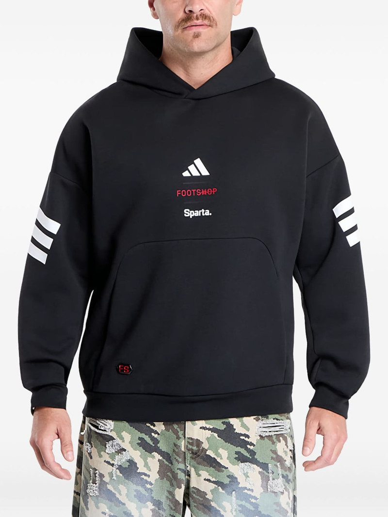 x Footshop x Sparta stripes hoodie 1