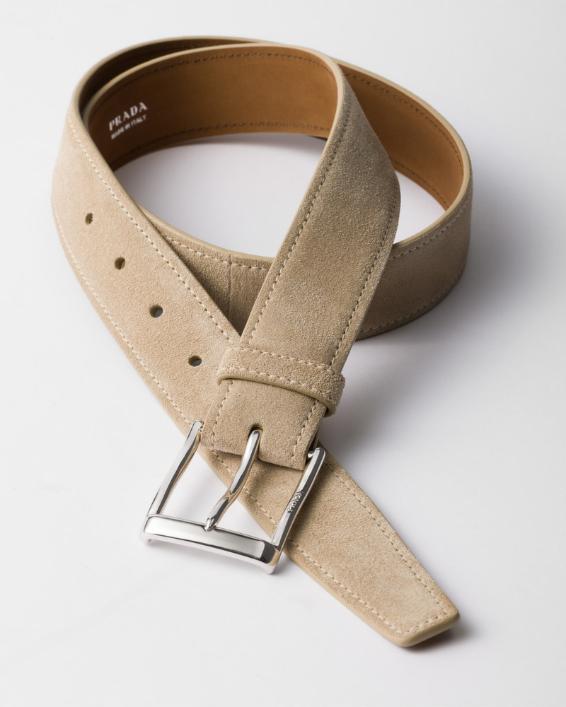 Prada Suede belt strap outlook