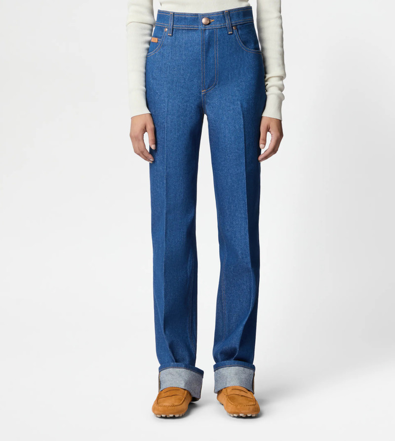 Tod's 5-POCKET JEANS - BLUE outlook