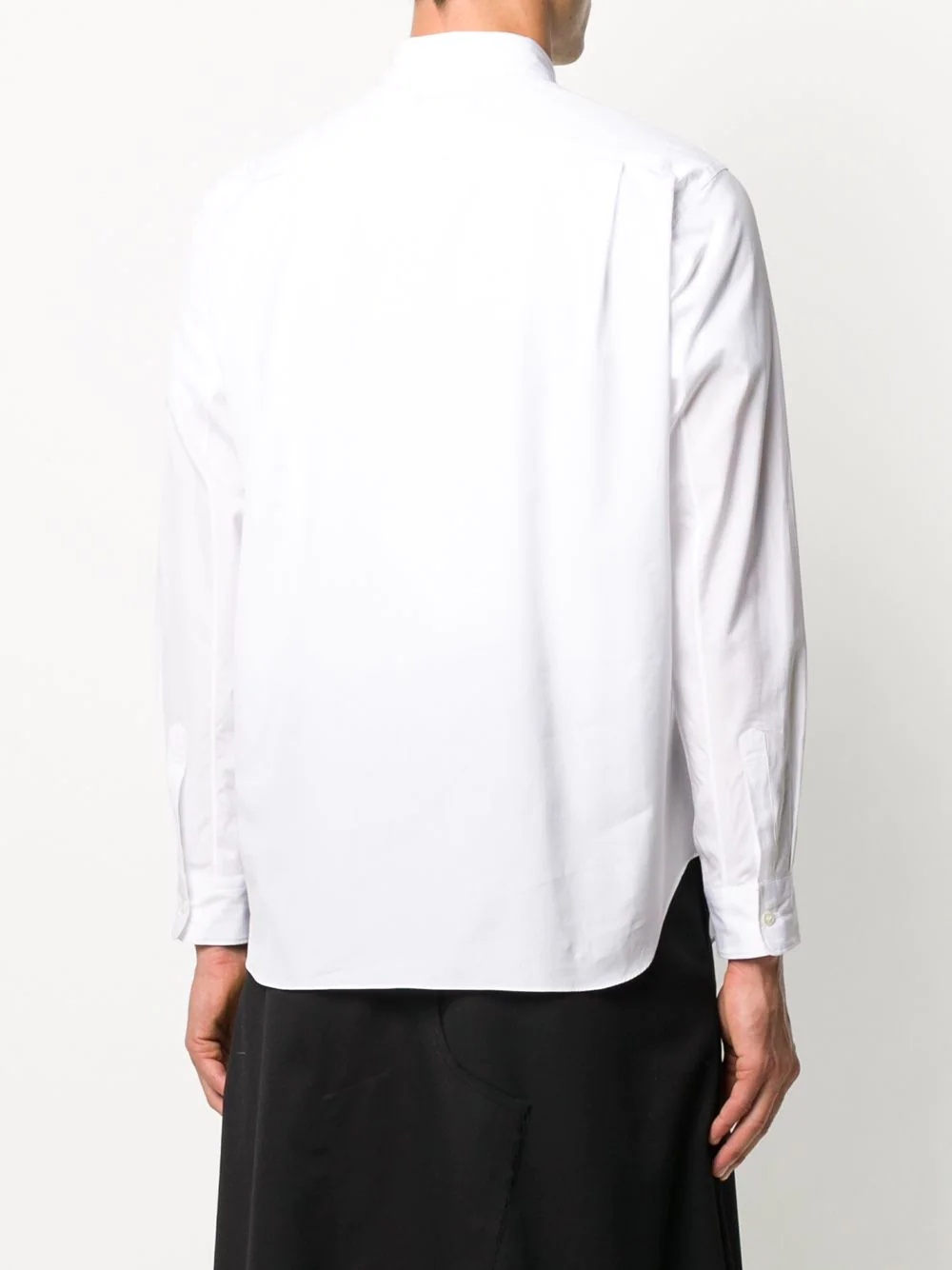 cut-out classic shirt - 4