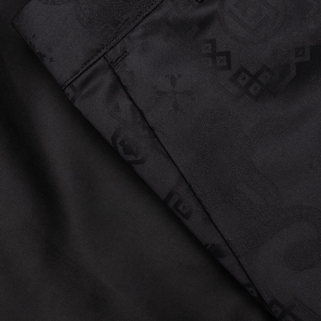 ADIDAS X CLOT LUNAR NEW YEAR ALLOVER PRINT PANTS - BLACK - 3