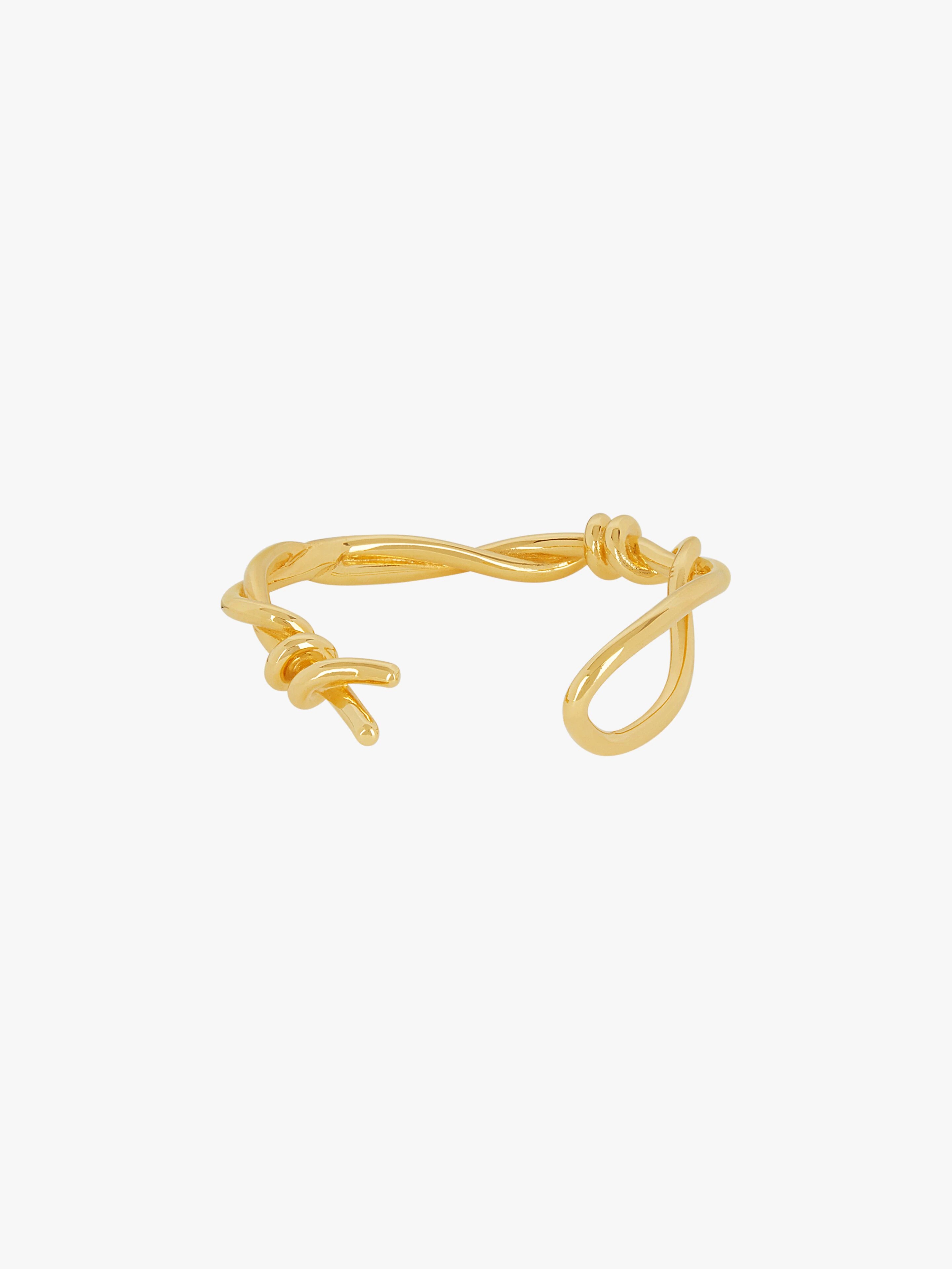 TWISTED BRACELET IN METAL - 1