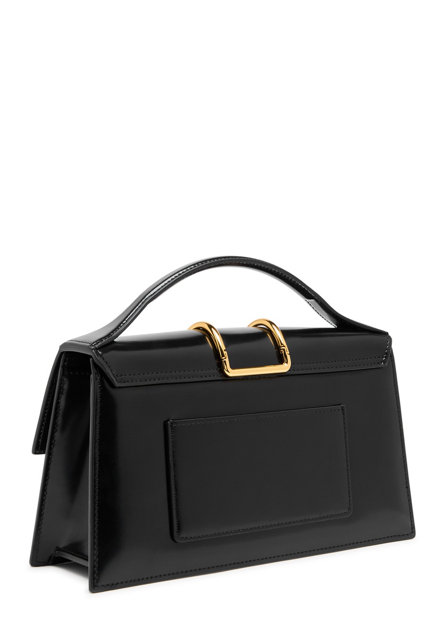 Jacquemus Le Grand Bambino Glossed Leather top Handle bag - 2