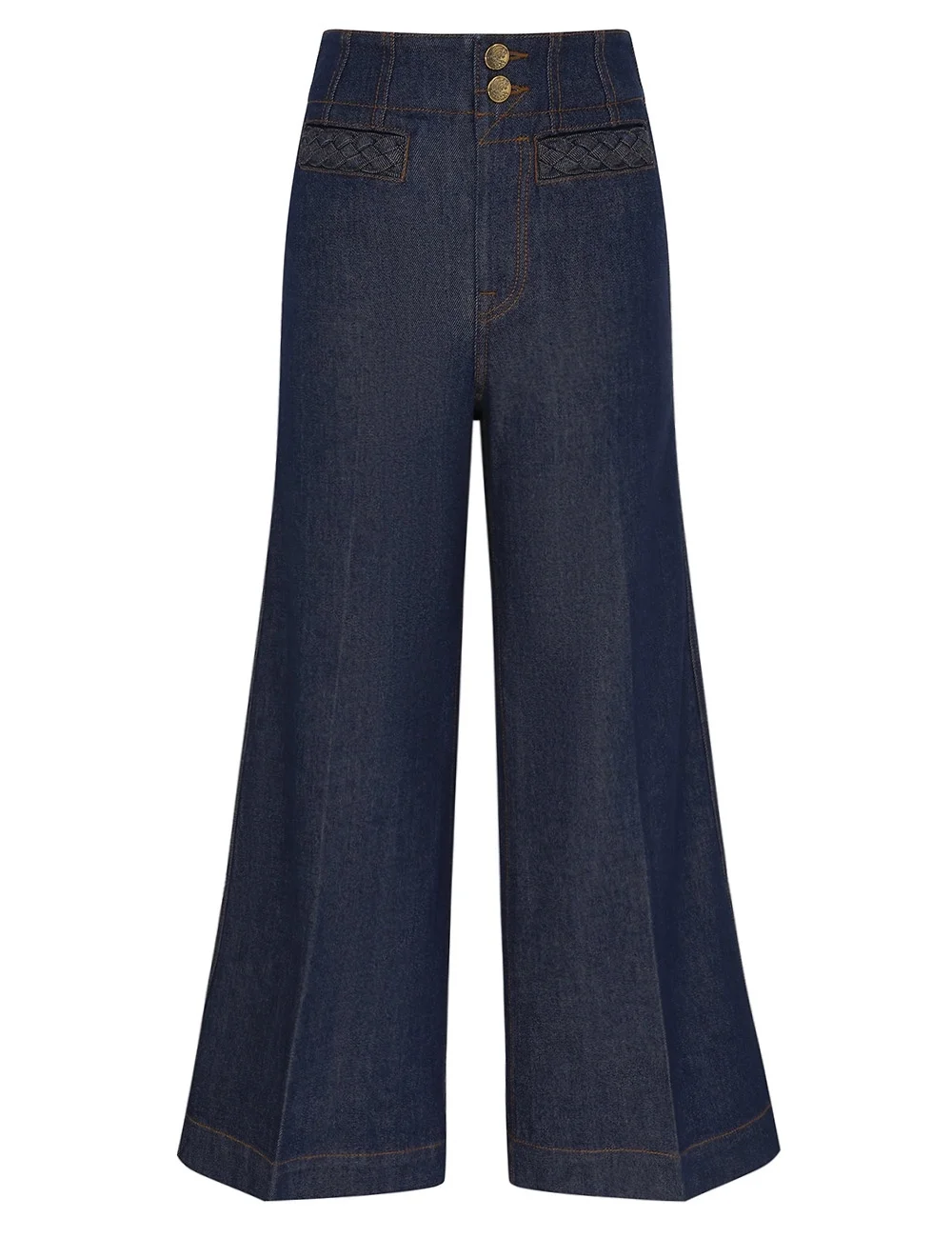 ASTER CROPPED FLARE JEAN - 1