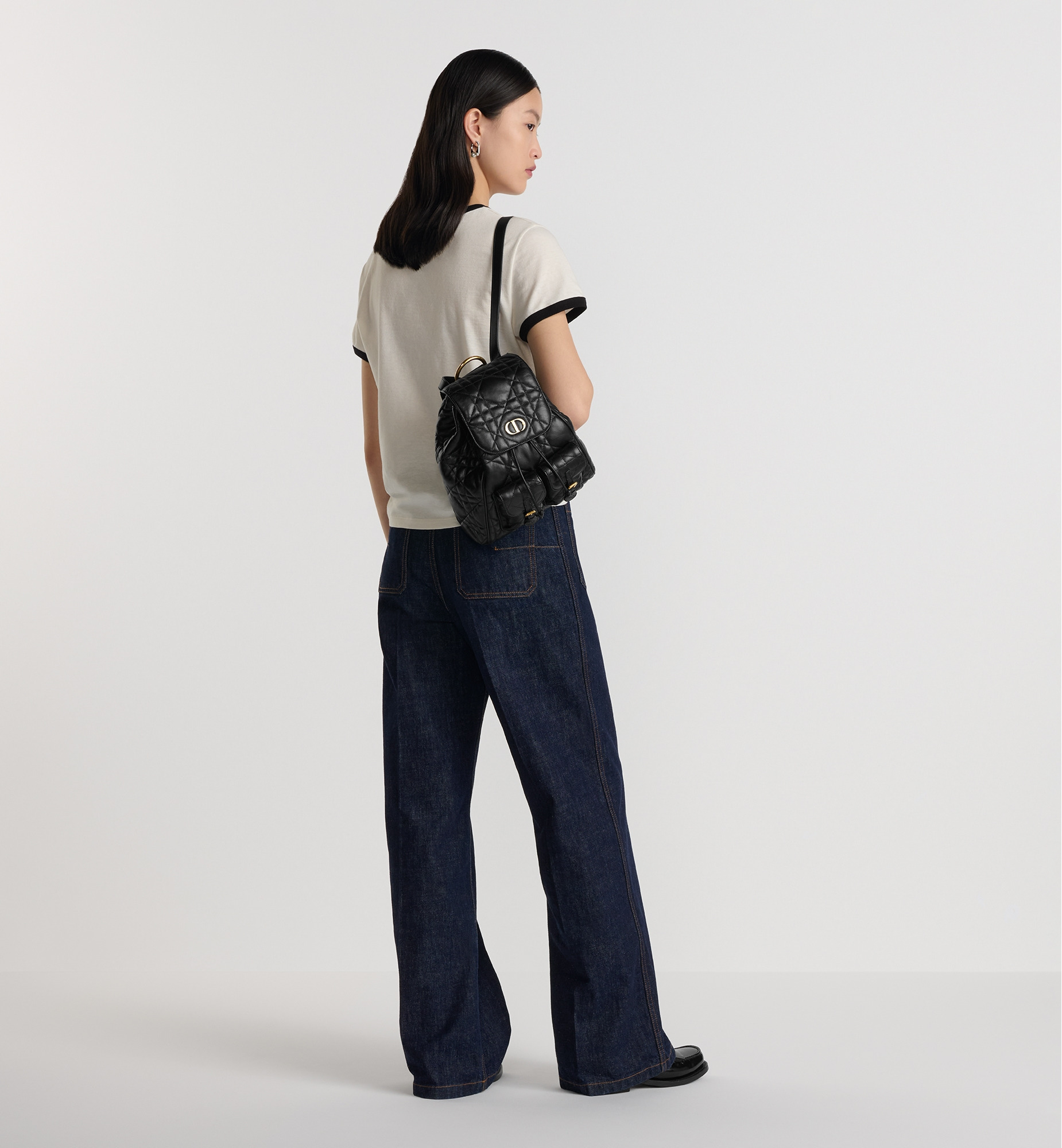 Medium Dior Caro Backpack - 4