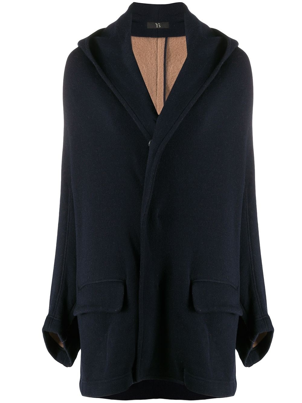 oversized hooded coat - 1