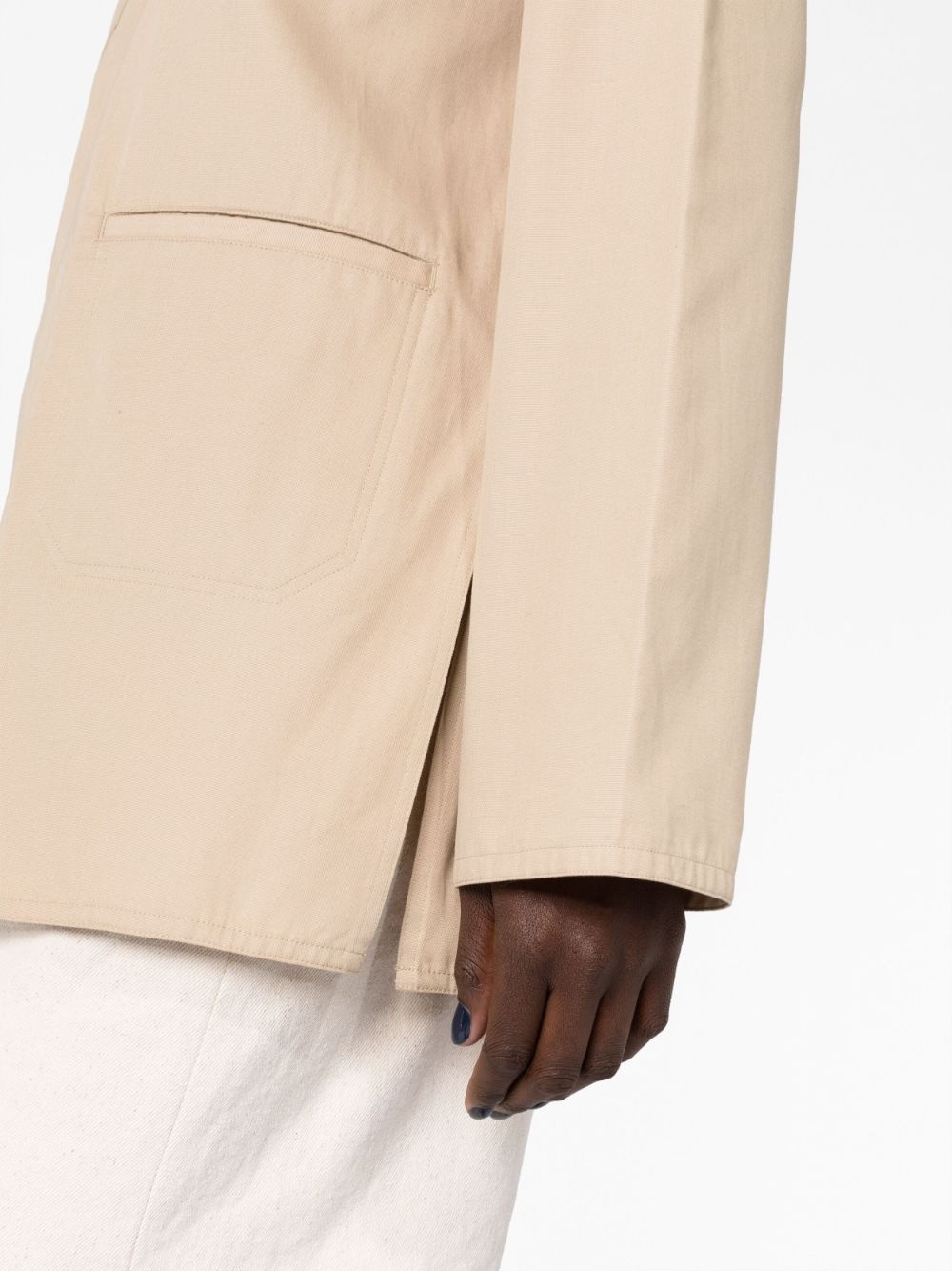 long-sleeve twill shirt - 3
