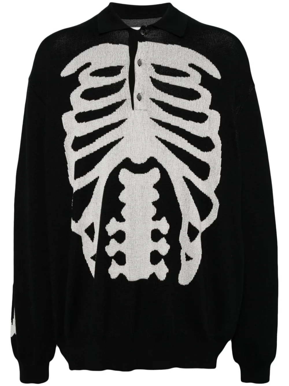BONE POLO COLLAR SWEATSHIRTS - 1