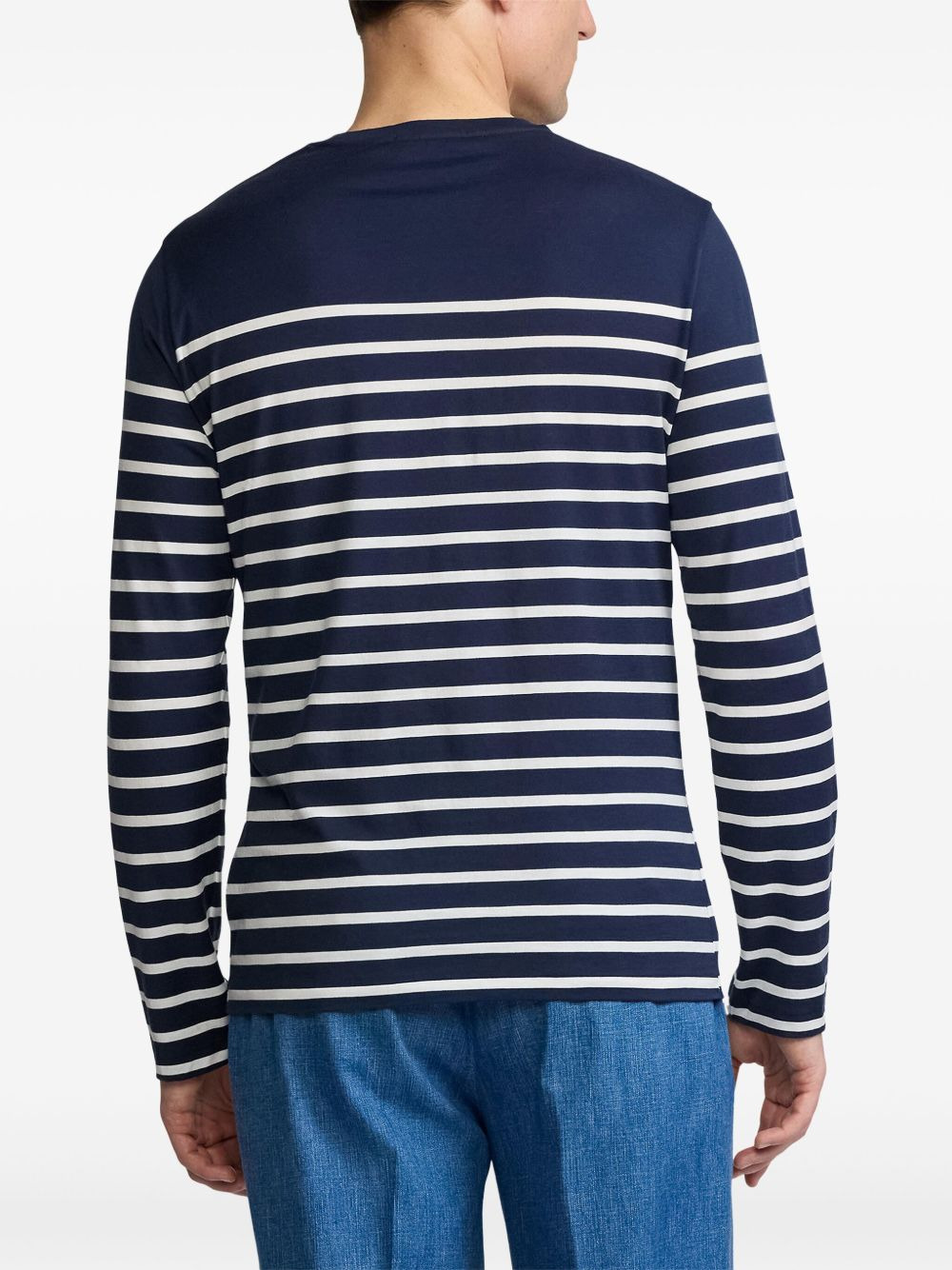 striped T-shirt - 5