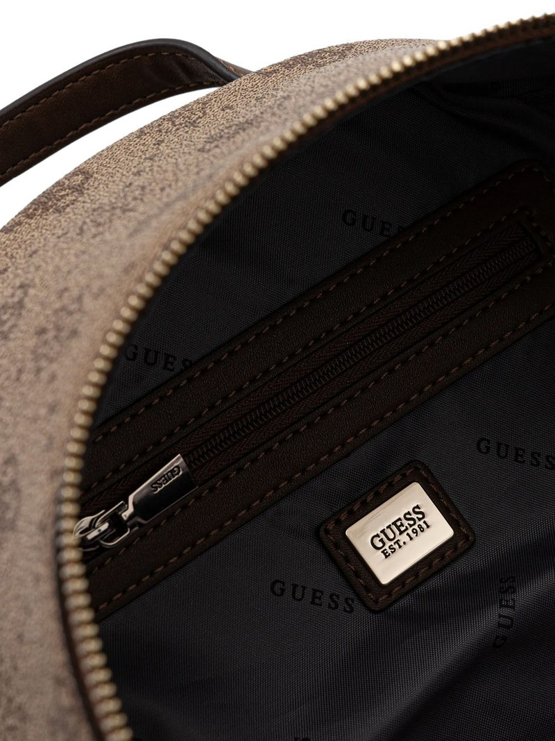 monogram zip backpack 5