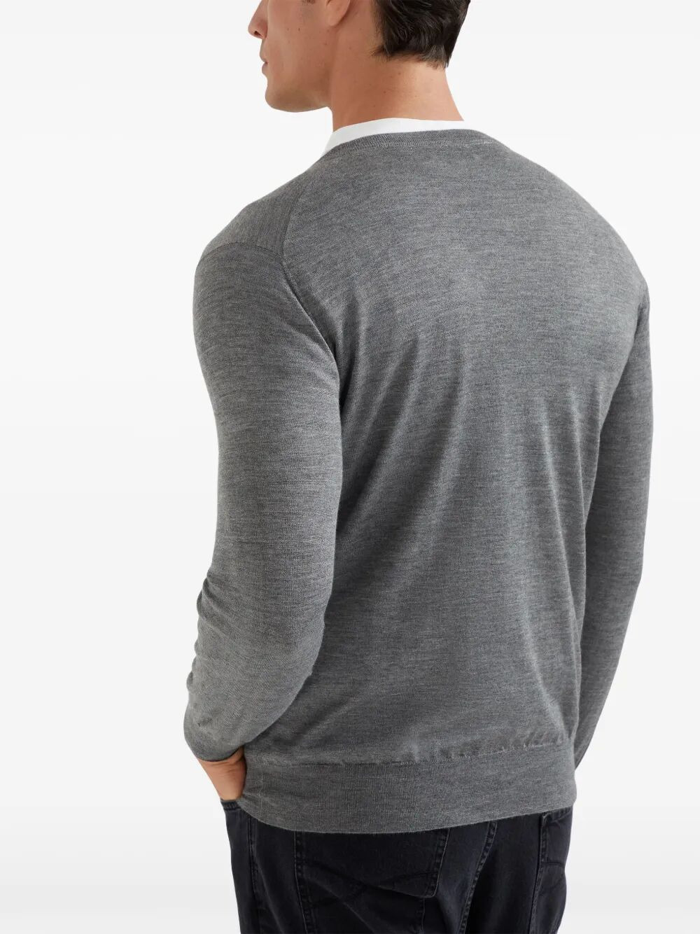 Brunello Cucinelli Men Round Neck Sweater - 13