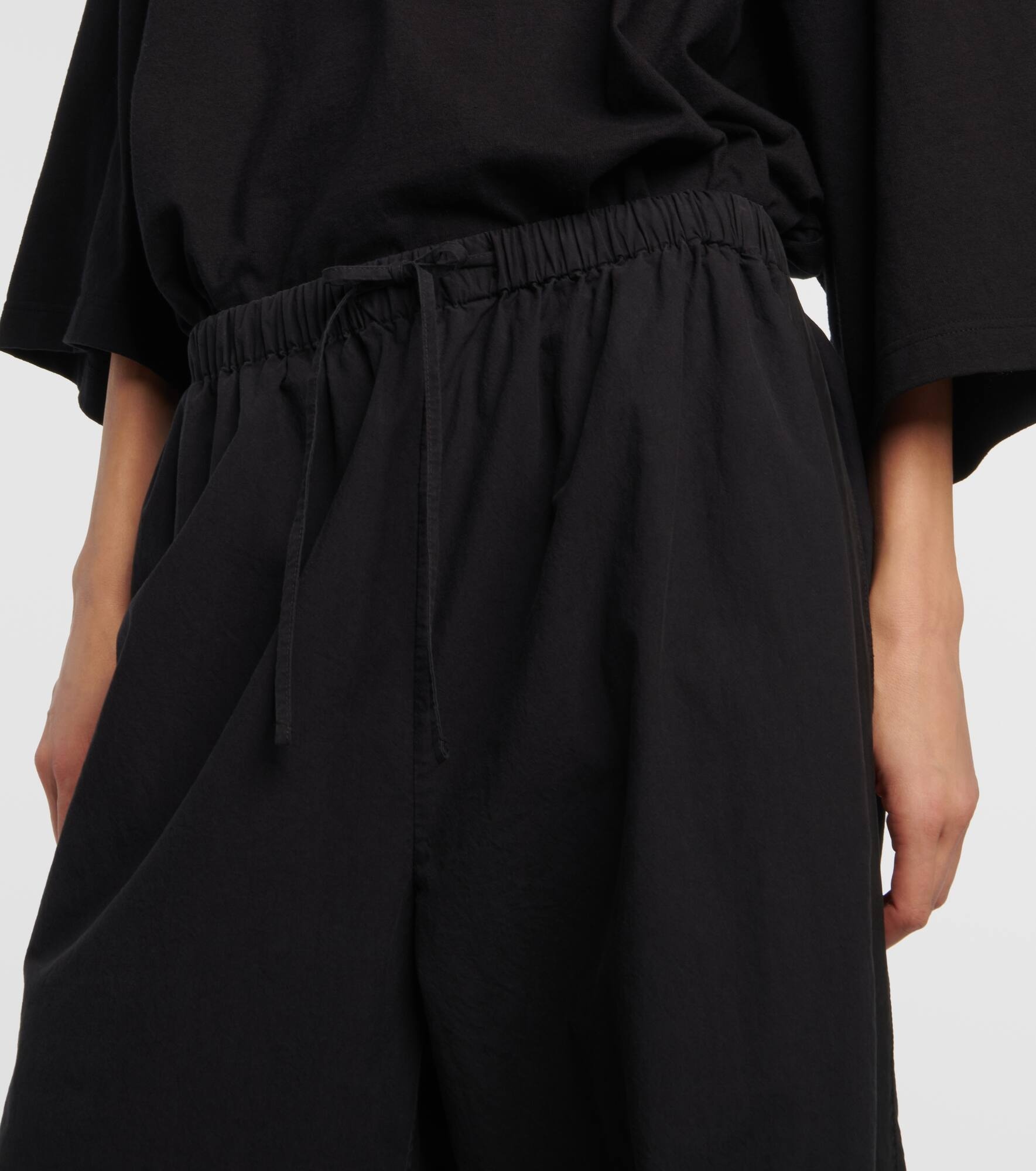 Hubert cotton wide-leg pants - 4