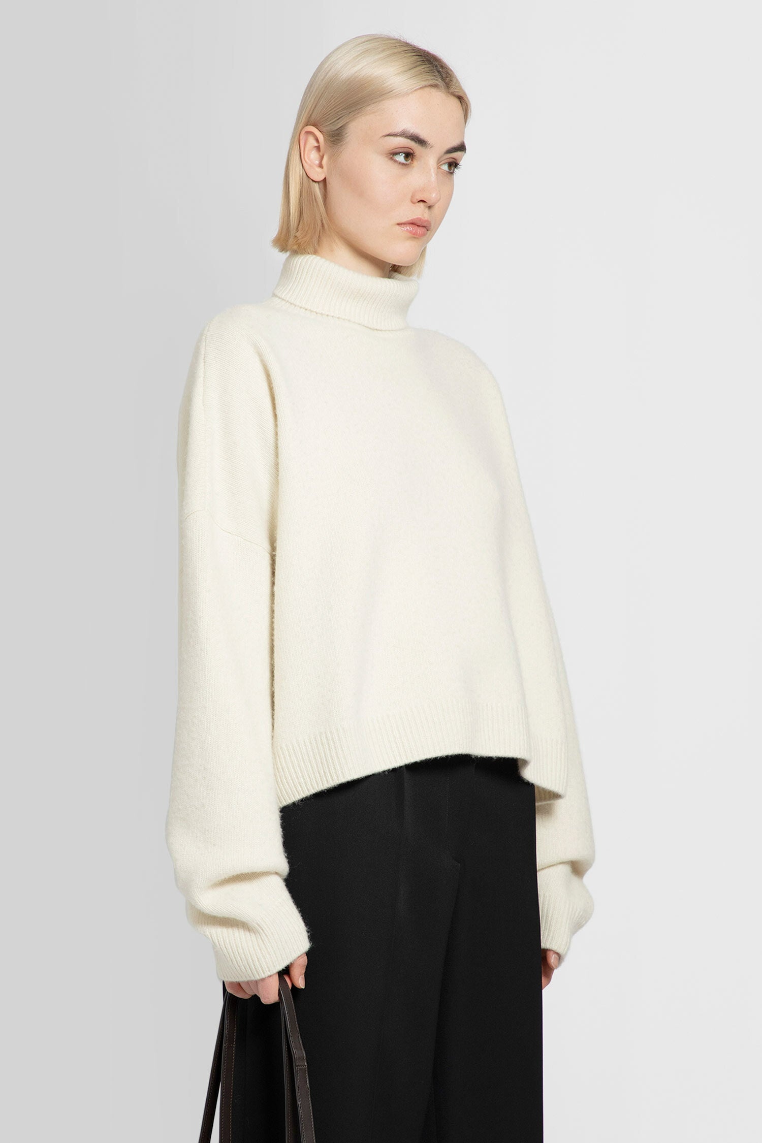 THE ROW WOMAN OFF-WHITE KNITWEAR - 2