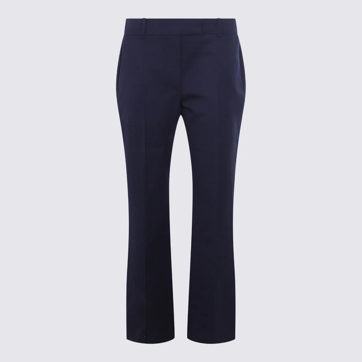 Alexander McQueen Navy Wool Pants - 1