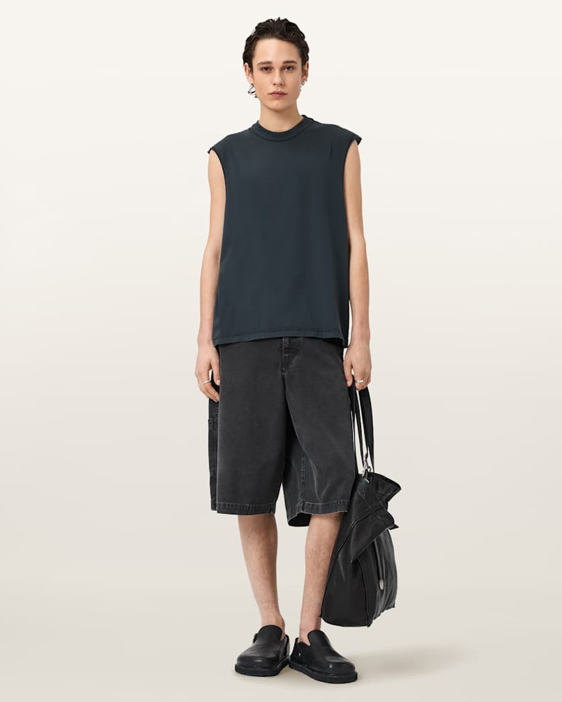 COLE SLEEVELESS CREW NECK T-SHIRT 4
