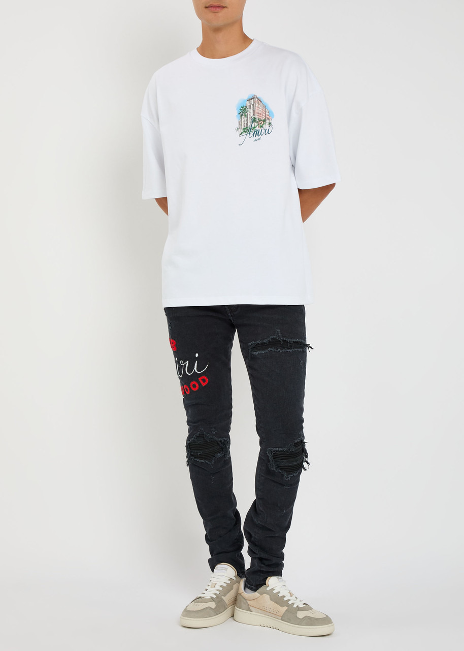 Amiri Club Amiri MX1 Appliquéd Skinny Jeans - 4