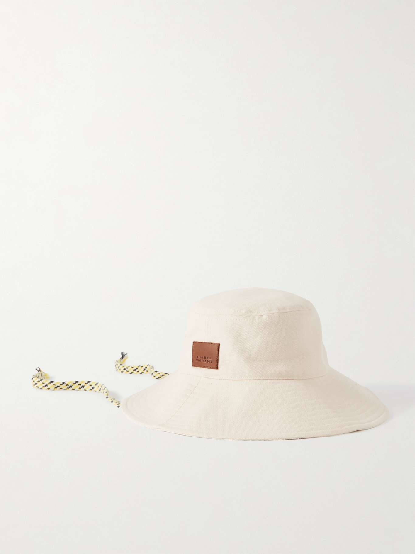 Cotton-canvas bucket hat - 1