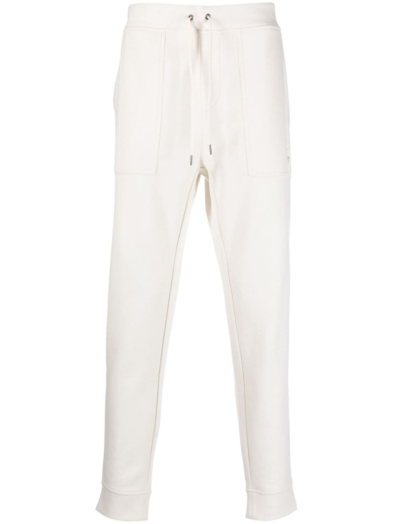 drawstring-waist jersey track pants 1
