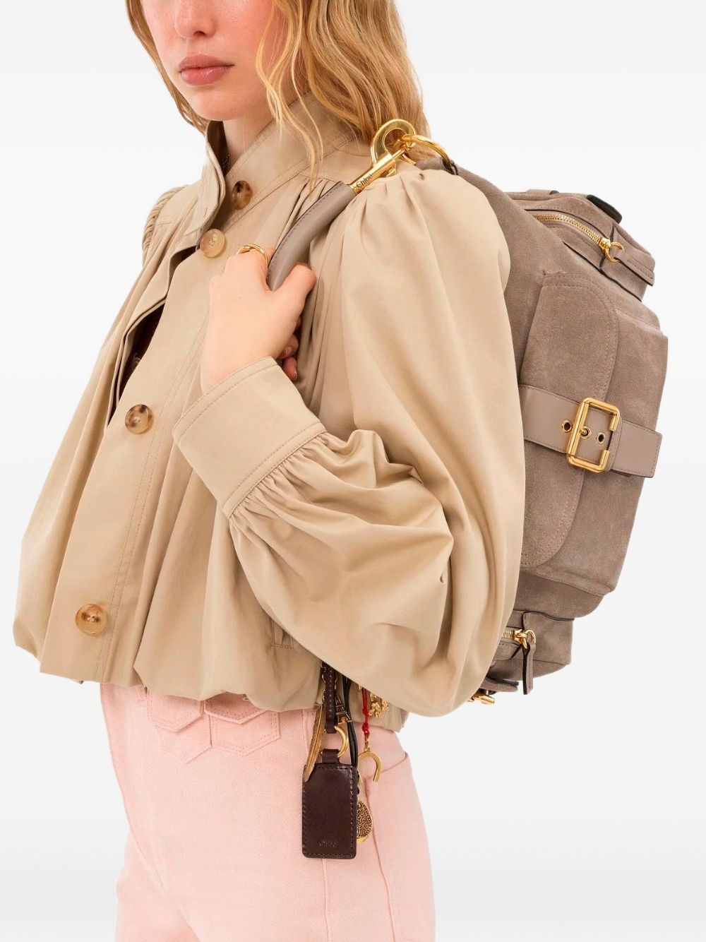 suede camera bag - 2