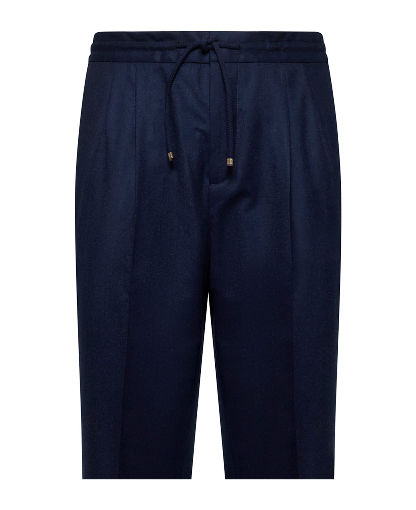 Pleated Tapered Leg Trousers - 3