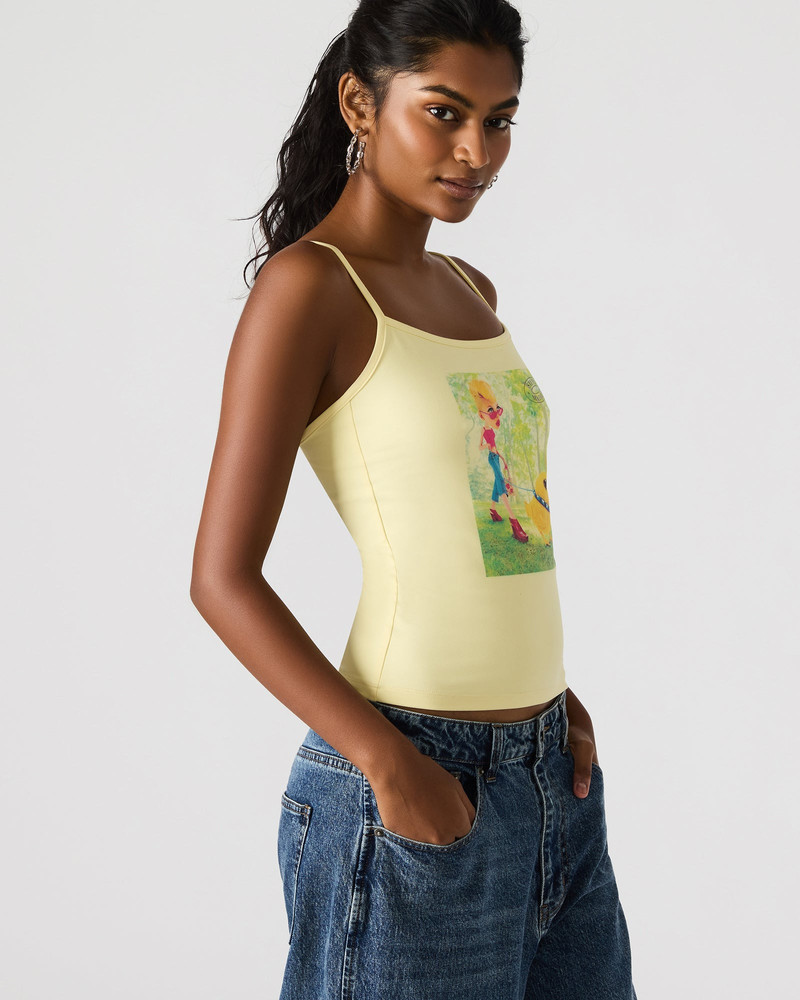 GOLDIE TANK PALE YELLOW 3
