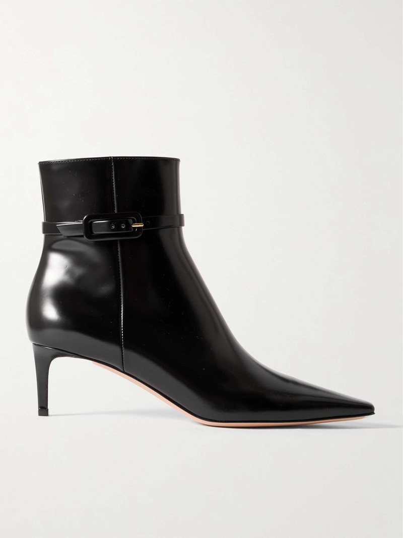 Gianvito Rossi Tokio 55 leather ankle boots outlook