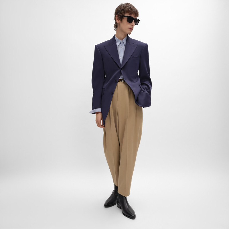 colonne jacket IN GRAIN DE POUDRE WOOL 7