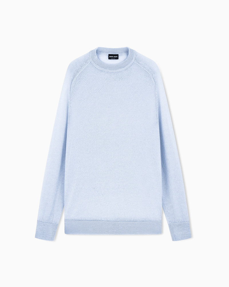 CASHMERE AND MOHAIR JUMPER 1