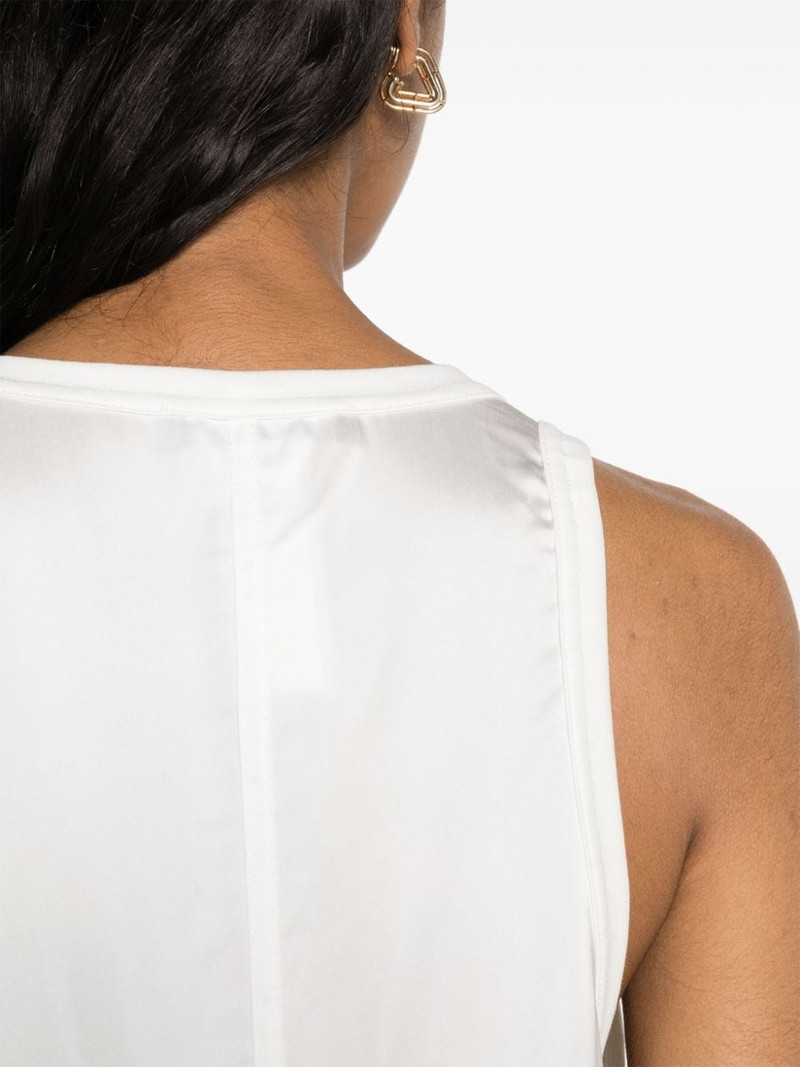 panelled cotton tank top 5