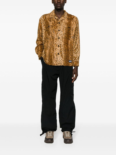 MSGM straight-leg ripstop cargo trousers outlook