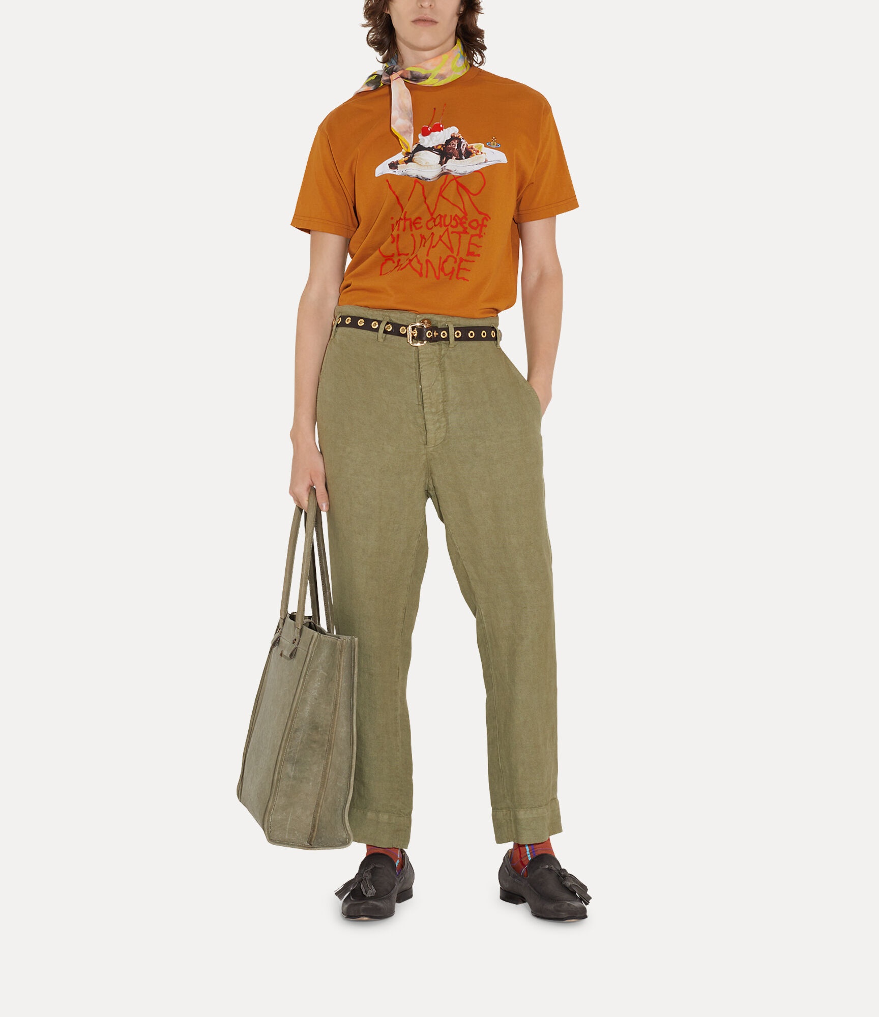 Vivienne Westwood｜ (BANANA SPLIT CLASSIC T-SHIRT (3G010 Vivienne Westwood BANANA SPLIT CLASSIC T-SHIRT | REVERSIBLE