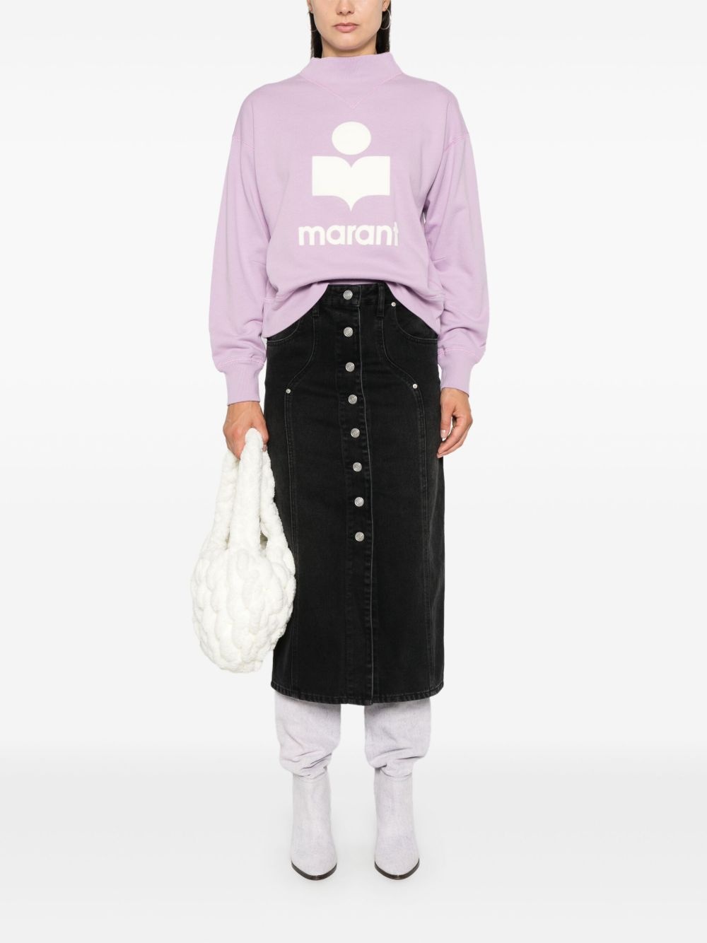 Vandy denim midi skirt - 2