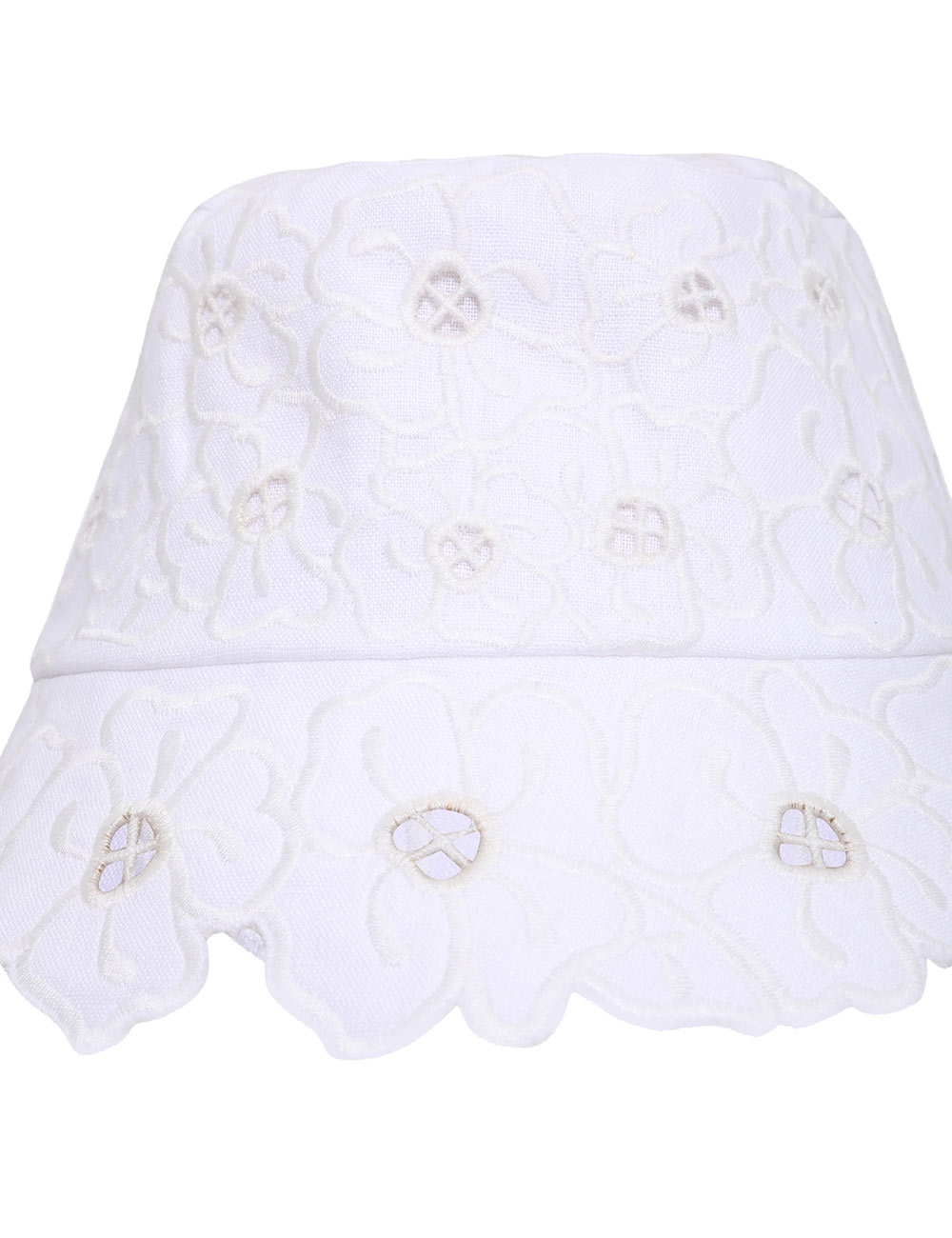 FLORAL EMBROIDERY BUCKET HAT - 4