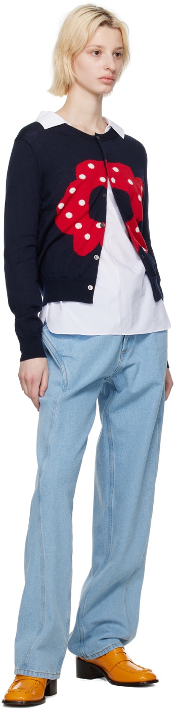 【関税込み】Henrik Vibskov インディゴ Engineered D ジーンズ HENRIK VIBSKOV Indigo Engineered D Jeans | REVERSIBLE