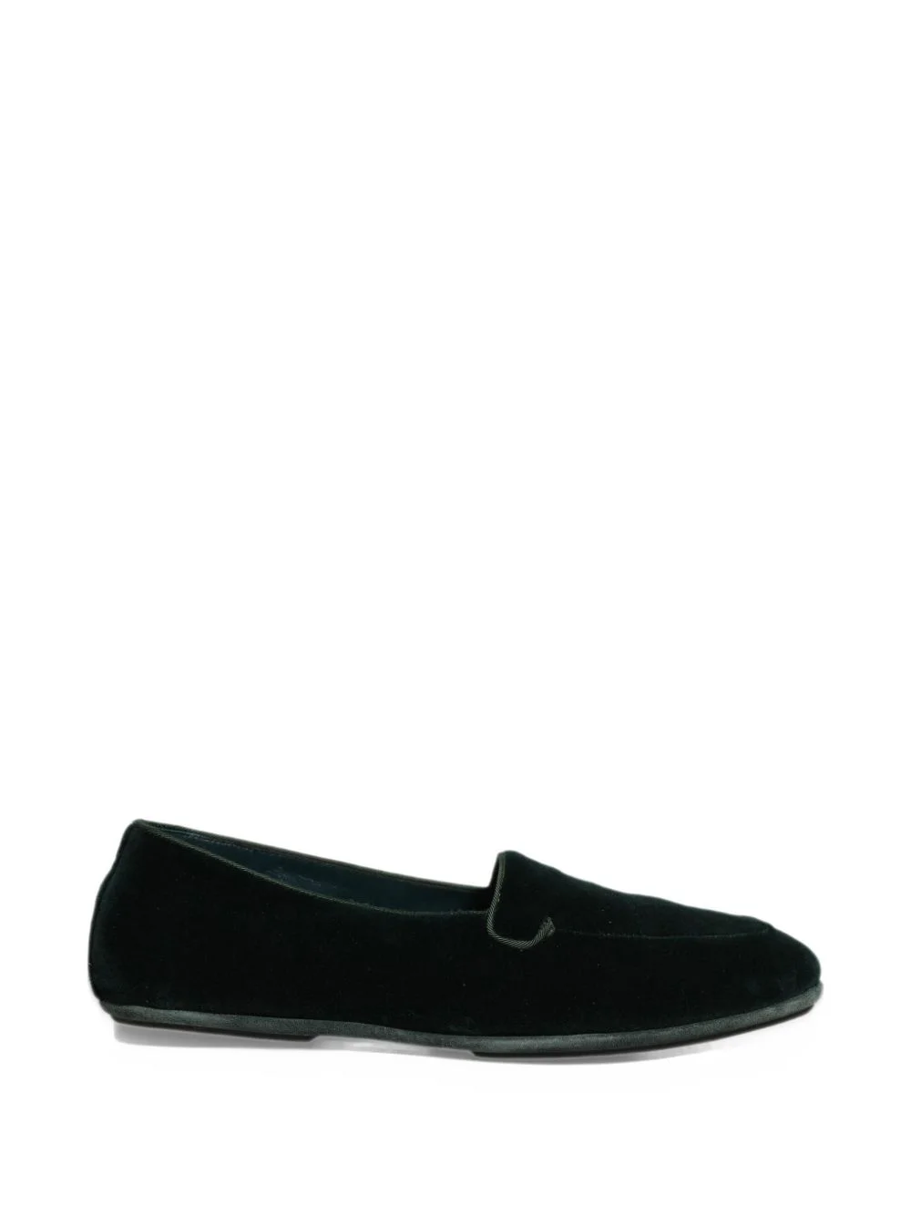 velvet loafers - 1
