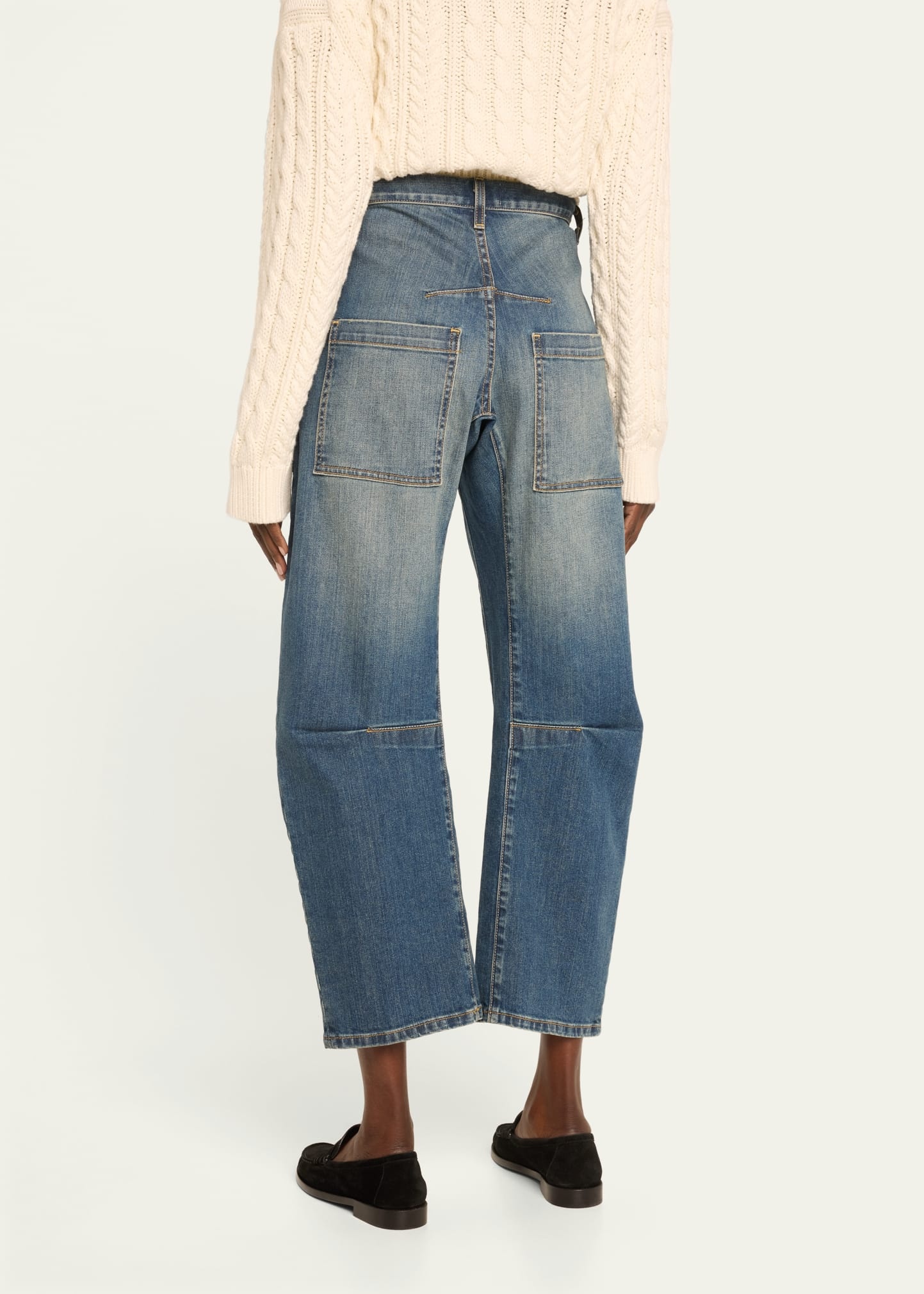 Shon Cropped Jeans - 3