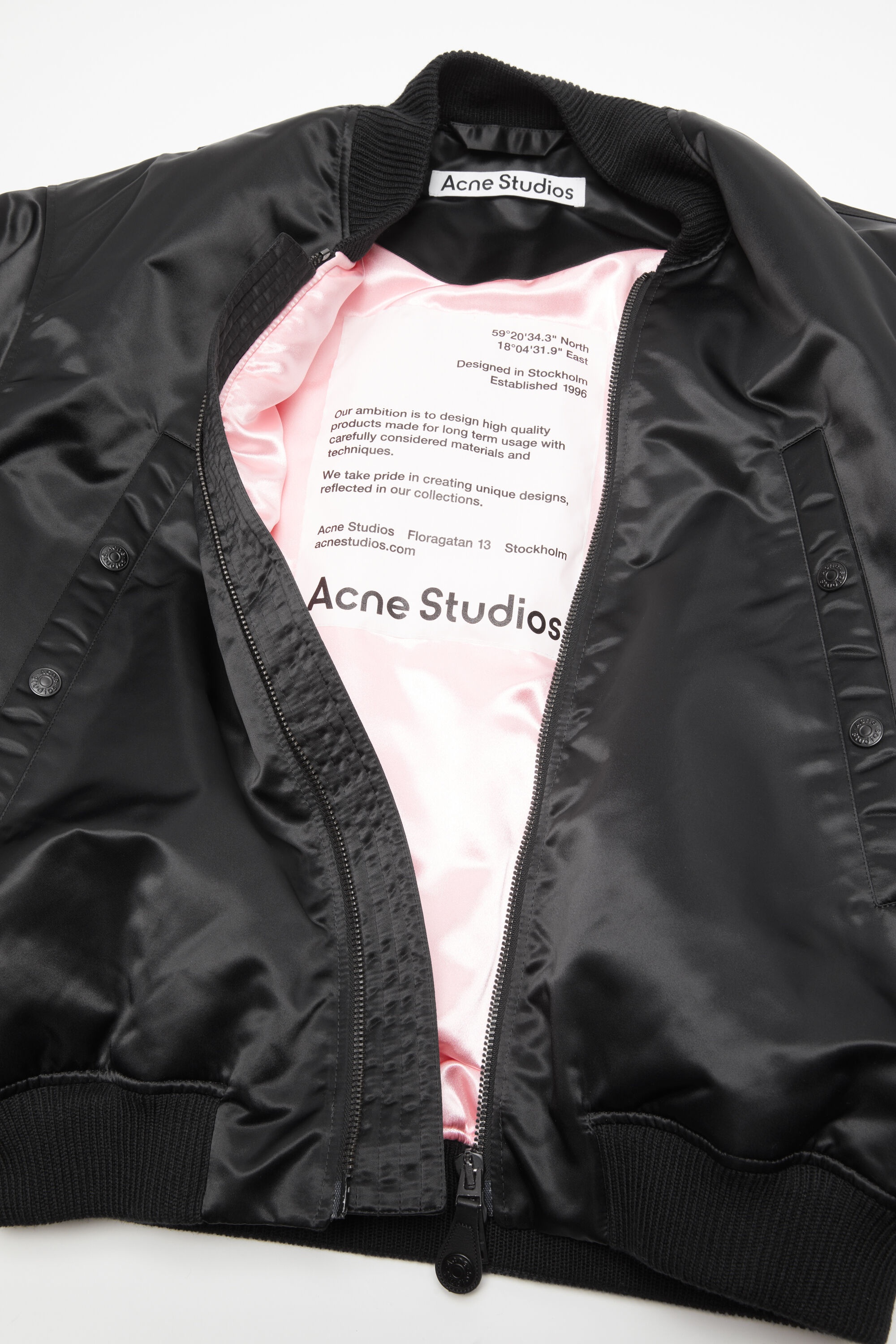 Bomber jacket logogram - Black - 7