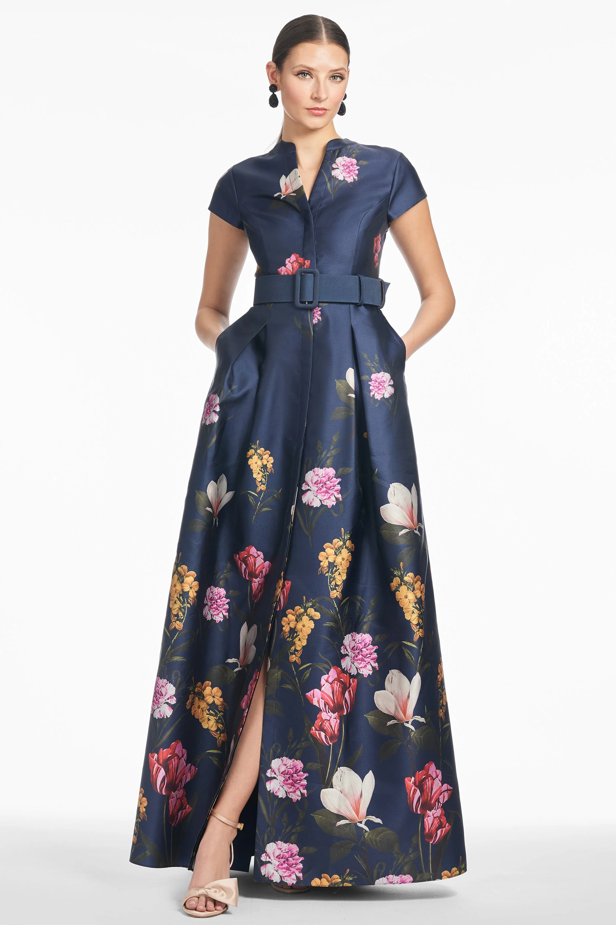 MARTA GOWN - DARK MIDNIGHT GARDEN - 1