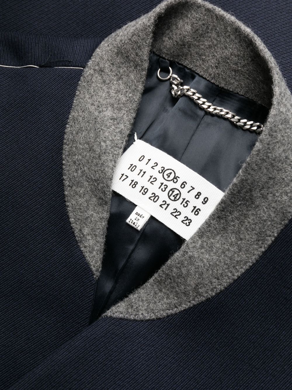 single-breasted wool coat - 7