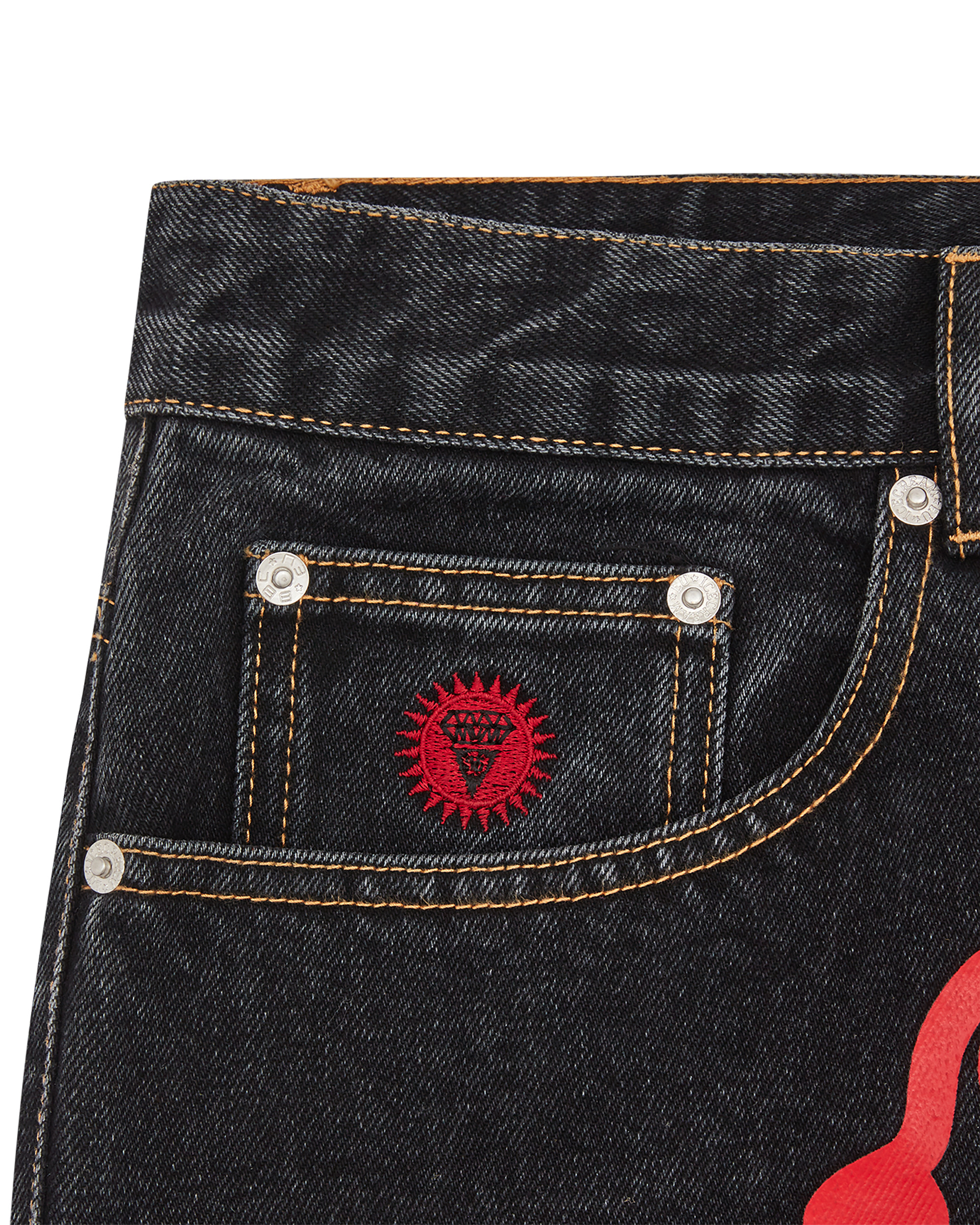 RUNNING DOG DENIM SHORTS - 4