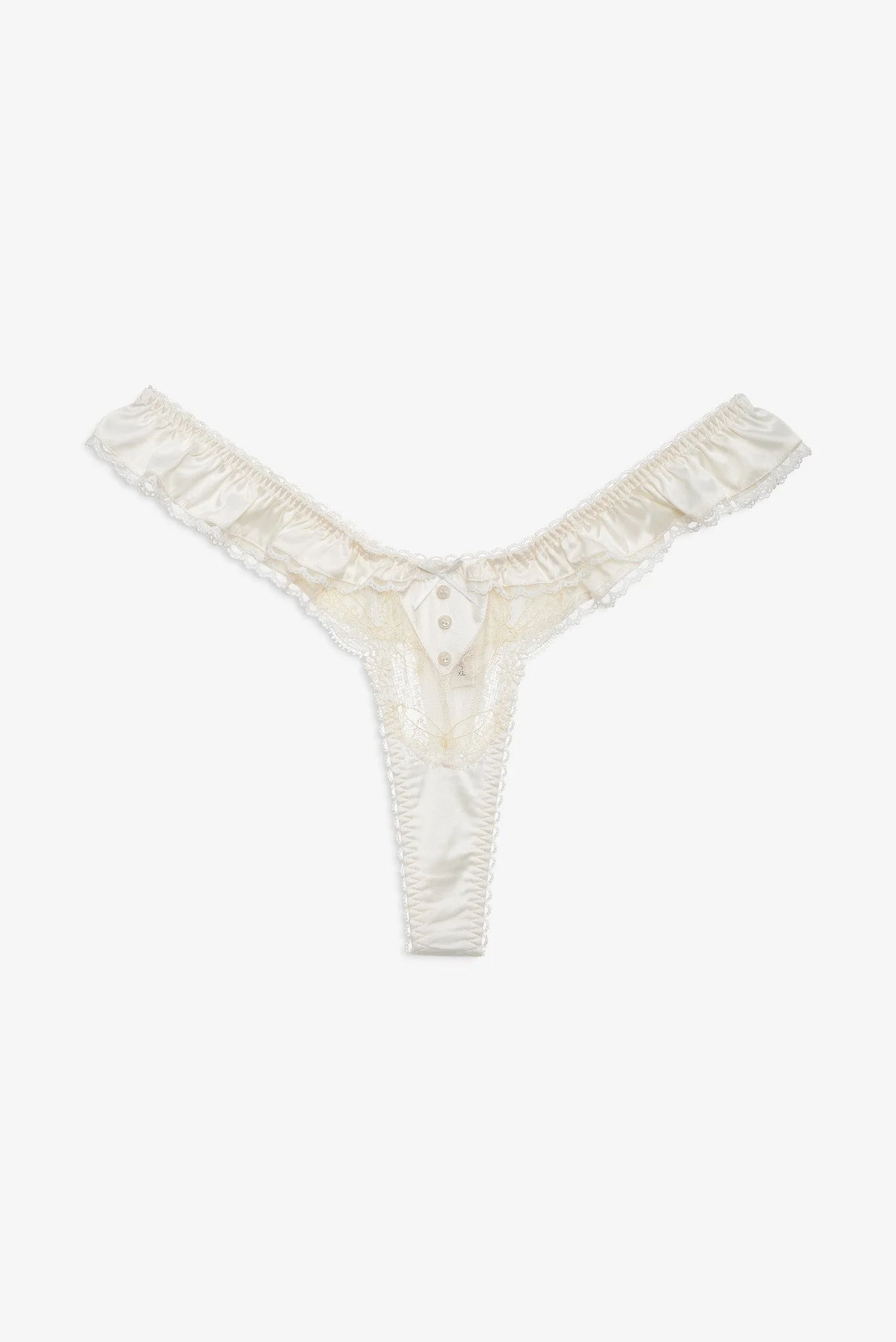 Chantilly Bows Ruffle Panty - 1