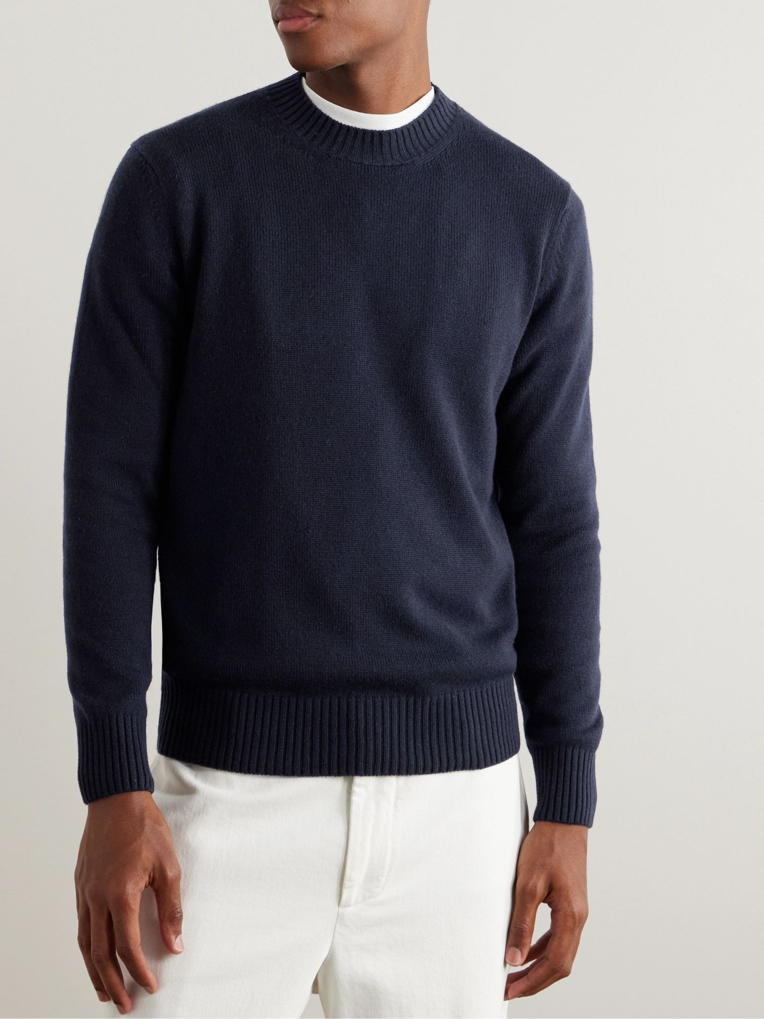 Parksville Baby Cashmere Sweater Navy - 3